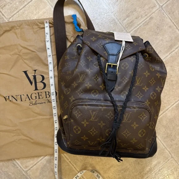 Vintage Boho backpack nwt refurbished Louis Vuitton - Picture 5 of 15